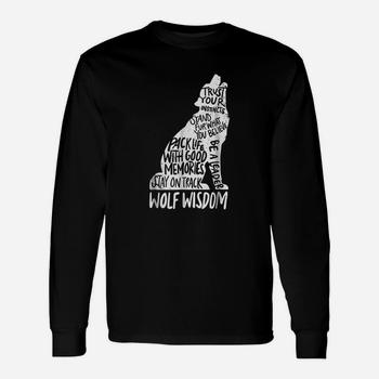 Wolf Wisdom Inspirational Wolves Motivational Advice Tshirt Wolf Wisdom Inspirational Wolves Motivational Advice Tshirt