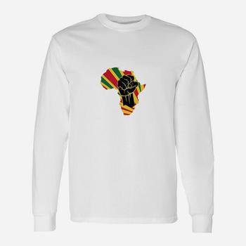 Africa Black Power Africa Map Fist African T-Shirt Africa Black Power Africa Map Fist African T-Shirt