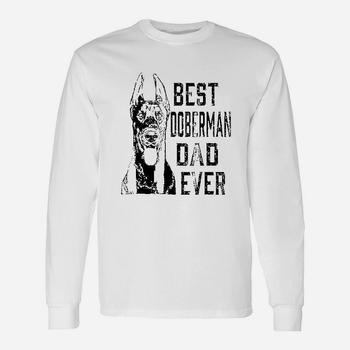 Mens Funny Best Doberman Dog Dad Ever Father's Day Gift Shirt