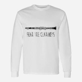 Fear The Clarinets Shirt Funny Marching Band Tshirt For Men Fear The Clarinets Shirt Funny Marching Band Tshirt For Men
