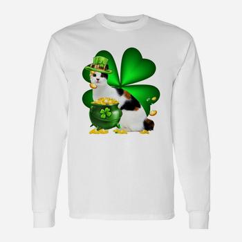 Cat Leprechaun T-Shirt Cat Lover Shamrock St Patrick's Day Cat Leprechaun T-Shirt Cat Lover Shamrock St Patrick's Day