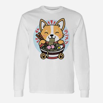 Corgi Japanese Ramen T-Shirt Funny Dog Shirt