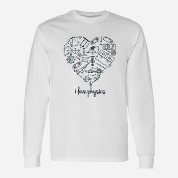 I Love Physics Science Math Graph Formula Equation T-Shirt I Love Physics Science Math Graph Formula Equation T-Shirt