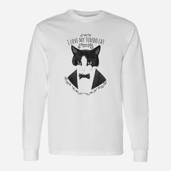 I Love My Tuxedo Cat T Shirt | Cat Lover T Shirt