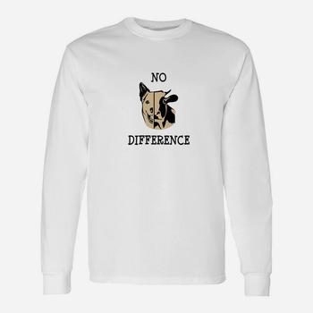 No Difference Dog Cow Shirt - Vegan Shirt No Difference Dog Cow Shirt - Vegan Shirt
