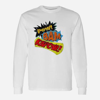 Pow! Bam! Kapow! Comic Book Sound Effect T-Shirt Pow! Bam! Kapow! Comic Book Sound Effect T-Shirt