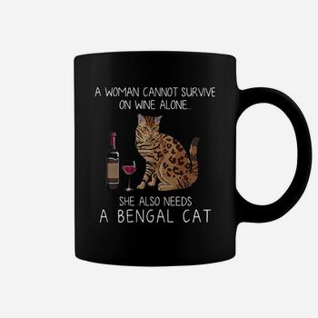 A Woman Cannot Survive On Wine Alone She Also Needs A Bengal