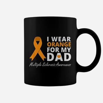 I Wear Orange For My Dad T Shirt Ms Awareness Ribbon Warrior I Wear Orange For My Dad T Shirt Ms Awareness Ribbon Warrior