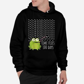 Frog Fly 100 Days Of School Shirt Teacher Boy Girl Gift T-Shirt Frog Fly 100 Days Of School Shirt Teacher Boy Girl Gift T-Shirt