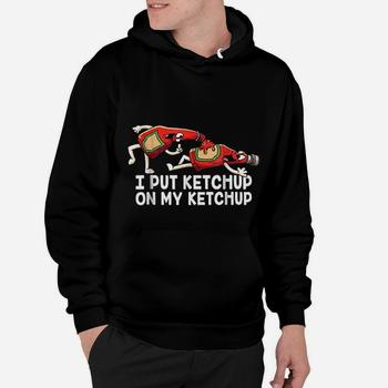 Funny I Put Ketchup On My Ketchup T-Shirt Animated Ketchup