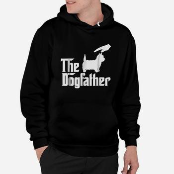West Highland White Terrier The Dogfather Funny Dog T-Shirt West Highland White Terrier The Dogfather Funny Dog T-Shirt