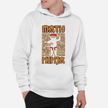 Funny Math Ninja T-Shirt For Mathematics Teacher Student Funny Math Ninja T-Shirt For Mathematics Teacher Student