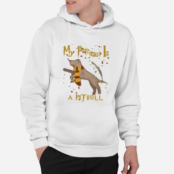 My Patronus Is A Pitbull Dog Christmas Tshirt Gifts