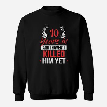 10 Years Anniversary Gift Idea For Her - 10 Years In T-Shirt 10 Years Anniversary Gift Idea For Her - 10 Years In T-Shirt