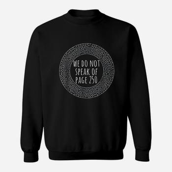 Maze - We Do Not Speak Of Page 250 Graphic Runner Shirt Maze - We Do Not Speak Of Page 250 Graphic Runner Shirt
