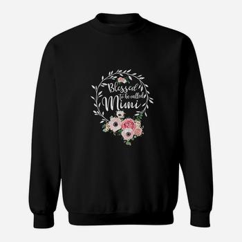 Women Blessed To Be Called Mimi Shirt Floral Grandma Shirt