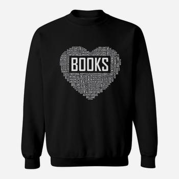 Book Lover Heart Gift Bookworm Gifts Love Reading T-Shirt Book Lover Heart Gift Bookworm Gifts Love Reading T-Shirt