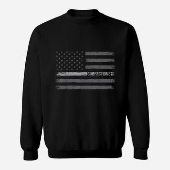 Correctional Officer T-Shirt Usa American Flag Gift Vintage