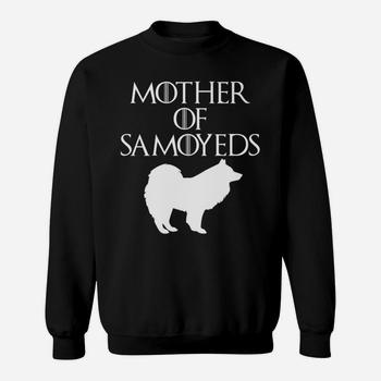 Cute & Unique White Mother Of Samoyeds T-Shirt E010746 Cute & Unique White Mother Of Samoyeds T-Shirt E010746