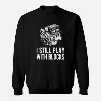 Men's 'I Still Play With Blocks' T-Shirt - 100% Cotton Funny Graphic Tee For Adults - View #4