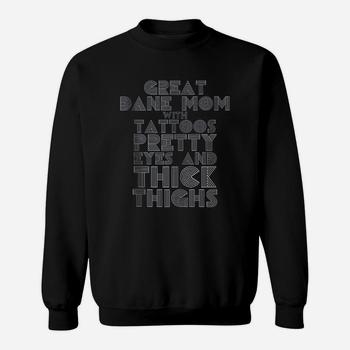 Great Dane Mom Tattoos Dog Lover Mother's Day Gift Shirt Great Dane Mom Tattoos Dog Lover Mother's Day Gift Shirt