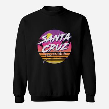 Santa Cruz California Fun 1980s Tropical Graphic T-Shirt Santa Cruz California Fun 1980s Tropical Graphic T-Shirt