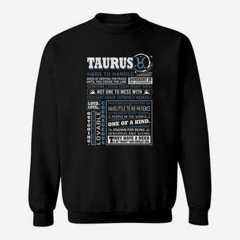 Taurus Hard To Handle One Of A Kind Zodiac Tshirt Taurus Hard To Handle One Of A Kind Zodiac Tshirt