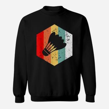 Vintage Retro Shuttlecock T-Shirt Funny Badminton Gift Vintage Retro Shuttlecock T-Shirt Funny Badminton Gift