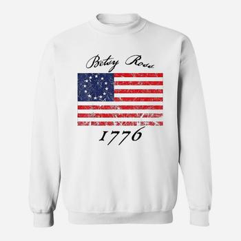 Betsy Ross Flag 1776 Vintage Revolutionary Flag T-Shirt