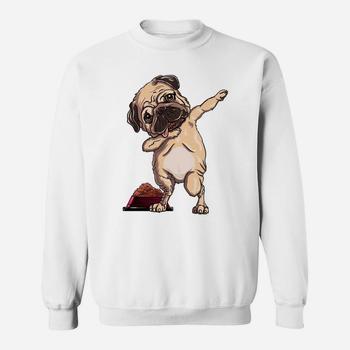 Dabbing Pug Shirt - Funny Cute Pug Dab Tshirt Gift
