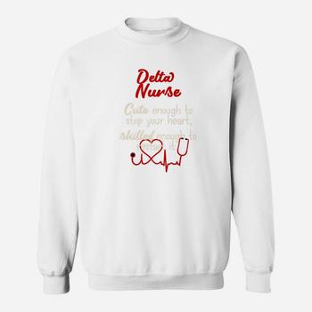 Delta Nurse Shirt In Crimson And Cream For Lnp And Rn Pros Delta Nurse Shirt In Crimson And Cream For Lnp And Rn Pros