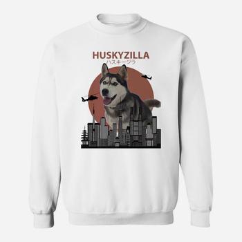 Huskyzilla Funny Siberian Husky T-Shirt | Dog Lovers Gift Huskyzilla Funny Siberian Husky T-Shirt | Dog Lovers Gift
