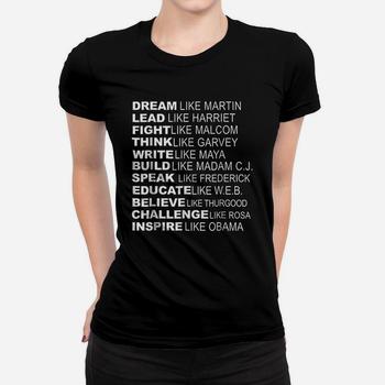 Inspirational Black History Influential Black Leaders Tee Inspirational Black History Influential Black Leaders Tee