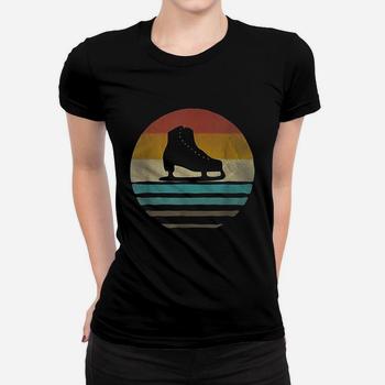Retro Vintage Figure Ice Skating Silhouette Distressed Shirt Retro Vintage Figure Ice Skating Silhouette Distressed Shirt