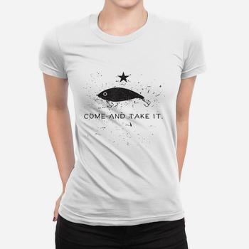 Come And Take It Saltwater Fishing Lure Flag Pun T-shirt Coffee Mug -  Seseable