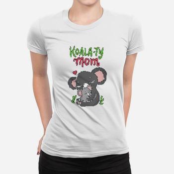 Koala-Ty Mom Mother's Day Pun T-Shirt For Women