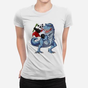 Panda Riding A T-Rex Dinosaurs T-Shirt Panda Riding A T-Rex Dinosaurs T-Shirt