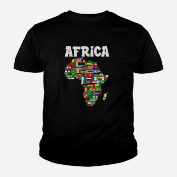Africa T-Shirt Proud African Country Flags Continent Love Africa T-Shirt Proud African Country Flags Continent Love