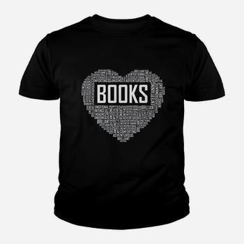 Book Lover Heart Gift Bookworm Gifts Love Reading T-Shirt Book Lover Heart Gift Bookworm Gifts Love Reading T-Shirt