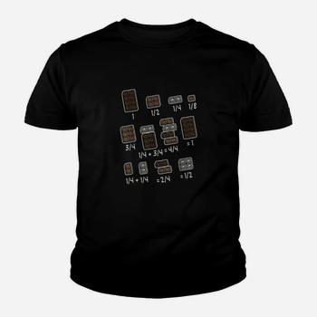 Chocolate Quick Maths Fractions Math Teacher T-Shirt Chocolate Quick Maths Fractions Math Teacher T-Shirt