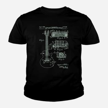 Classic Vintage Patent Print 1955 Rock Guitar T-Shirt