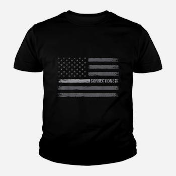 Correctional Officer T-Shirt Usa American Flag Gift Vintage