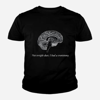 Craniotomy Get Well Gag Gift Funny Tee Brain Surgery T-Shirt Craniotomy Get Well Gag Gift Funny Tee Brain Surgery T-Shirt