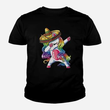 Dabbing Unicorn Funny Cinco De Mayo Women Rainbow Sombrero T-Shirt Dabbing Unicorn Funny Cinco De Mayo Women Rainbow Sombrero T-Shirt