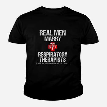 Real Men Marry Therapists T-Shirt Real Men Marry Therapists T-Shirt