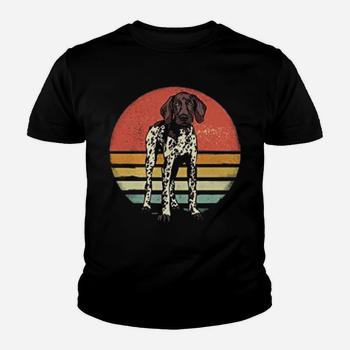 Pointers German Shorthaired Shirt Vintage Dog Retro T-Shirt