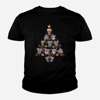 Koala Ornament Decoration Christmas Tree Tee Xmas Gifts T-Shirt Koala Ornament Decoration Christmas Tree Tee Xmas Gifts T-Shirt