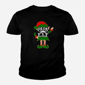 Papa Elf Costume Christmas Holiday Matching Family T-Shirt