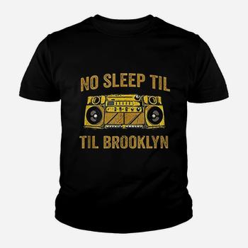 No Sleep Til Brooklyn Old School Boombox T-Shirt No Sleep Til Brooklyn Old School Boombox T-Shirt