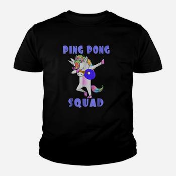 Ping Pong Squad Dabbing Unicorn Funny Table Tennis T-Shirt Ping Pong Squad Dabbing Unicorn Funny Table Tennis T-Shirt